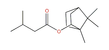 1,7,7-Trimethylbicyclo[2.2.1]hept-2-yl 3-methylbutanoate